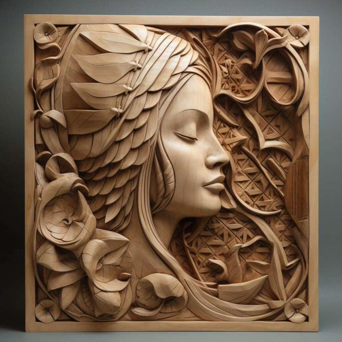 نموذج ثلاثي الأبعاد لآلة CNC 3D Art 